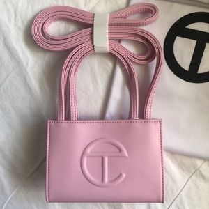 Telfar Shopping Bag sz Small in Bubblegum Pink brand new